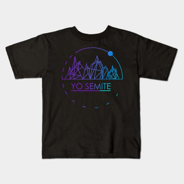 yo semite Kids T-Shirt by Fukuro1703